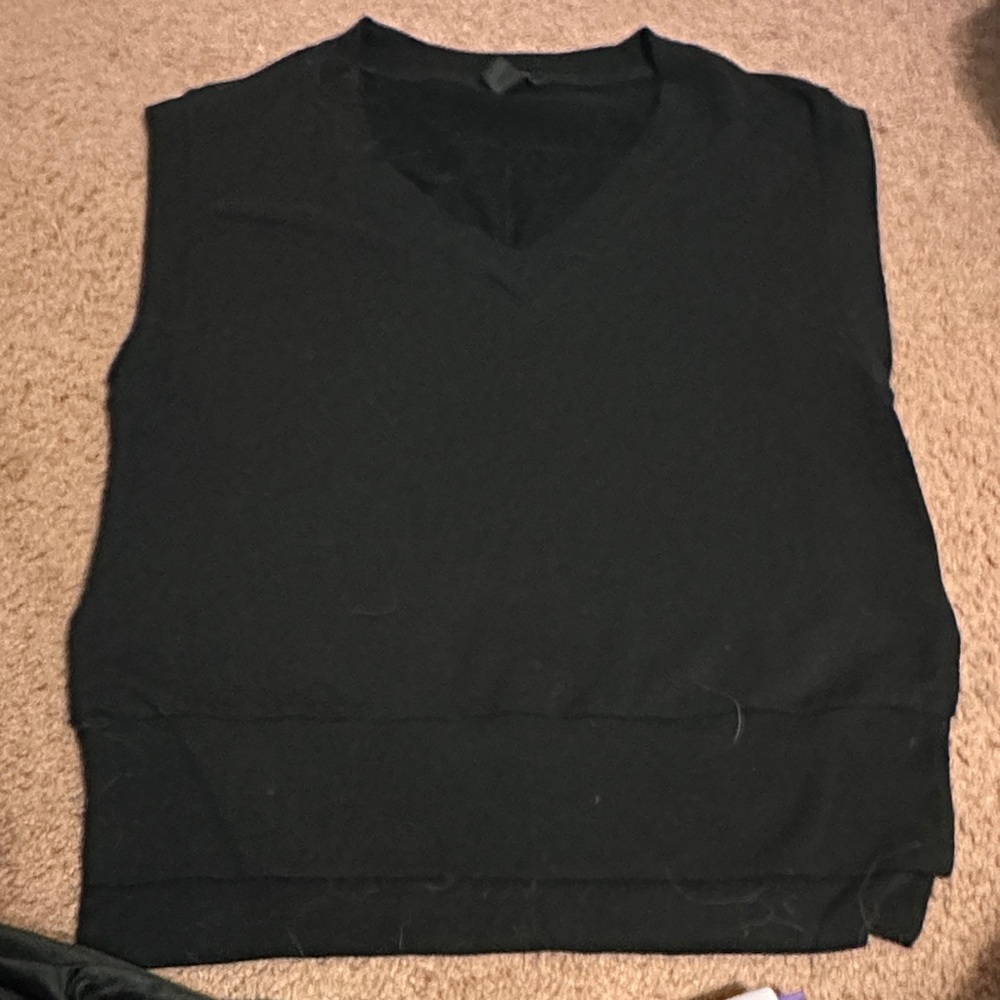 Athleta Black Muscle Tee